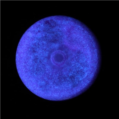 Краска акриловая люминесцентная, 20 мл LUXART Lumi фиолетовый, небесно-голубое свечение