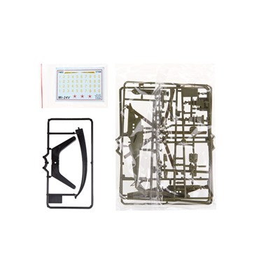 Модель для сборки "Советский ударный вертолет МИ-24В" 1:144 (7403, "ZVEZDA")