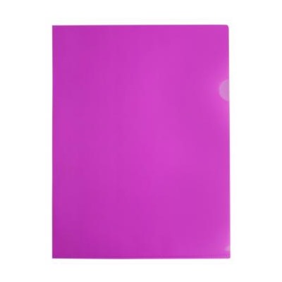 Папка-уголок (плотная) Double Neon DNECPINK 0.18мм розовый (1481125) Бюрократ {Россия}