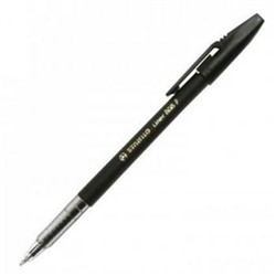Ручка шариковая 808/46-F черная 0.7мм STABILO {Малайзия}