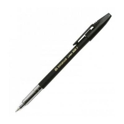 Ручка шариковая 808/46-F черная 0.7мм STABILO {Малайзия}