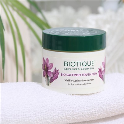 Крем для лица "Biotique", шафран, 50 г