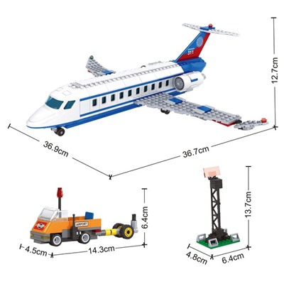 Конструктор Город «Рейс 311», 390 деталей