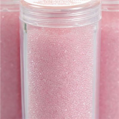 Набор микробисера  "Zlatka" d 0.6-0.8 мм  6 шт  30 г светло-розовый