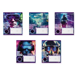 Тетрадь 18л. ErichKrause линия "Cyber Game" (60560) обложка - мелованный картон