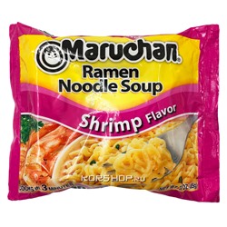 Лапша б/п Рамен со вкусом креветки Maruchan, США, 85 г