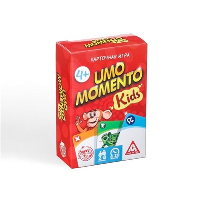 Карточная игра «UMO momento. Kids», 70 карт