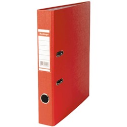 Папка-регистратор Berlingo "Standard", покрытие из ПВХ, 50мм, красная (АМ4611)