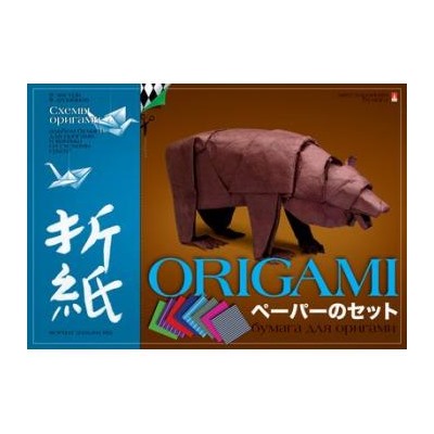 Набор бумаги для оригами со схемами А4 8л 11-08-182/2 Альт {Россия}