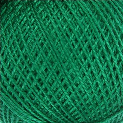 Нитки для вязания Ирис 100% хлопок 25 гр 150 м цвет 4110 зеленый