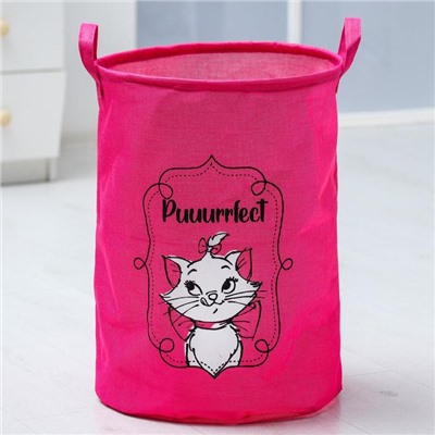 Корзина текстильная "Puuurrfect" Коты аристократы, 45*35*35 см