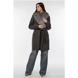 02-3072 Пальто женское утепленное (пояс)