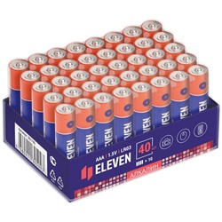 Батарейка LR3 "Eleven" Bulk, алкалиновая, в коробке по 40шт.