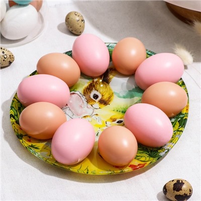 Подставка для яиц Доляна «Кроличьи истории», 10 ячеек, 24×20,6 см