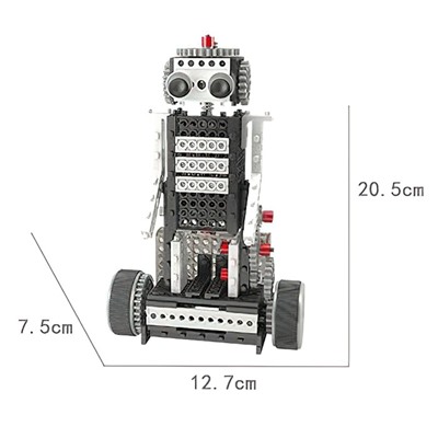 Конструктор радиоуправляемый «Робот-разведчик», 4 в 1, 254 детали