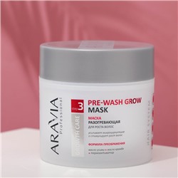 Маска разогревающая Aravia Professional, для роста волос, Pre-wash Grow Mask, 300 мл