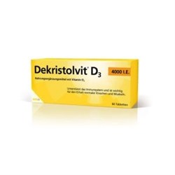 Dekristolvit D3 4.000 I.E. Tabletten (90 шт.) Декристолвит Таблетки 90 шт.