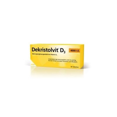 Dekristolvit D3 4.000 I.E. Tabletten (90 шт.) Декристолвит Таблетки 90 шт.