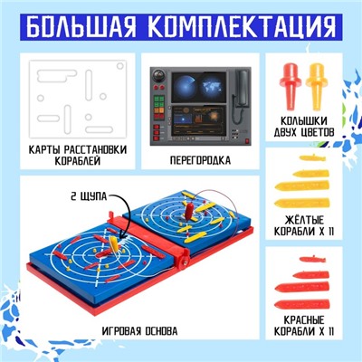 Настольная игра «Морской бой. Битва за океан»