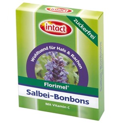 Florimel (Флоримел) Salbei Bonbons mit Vitamin C zuckerfrei 40 г