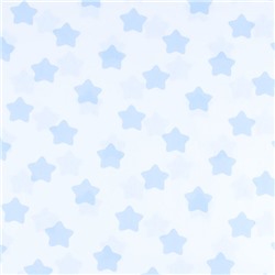 Бязь плательная 150 см 1737-А/3 Прянички цвет голубой