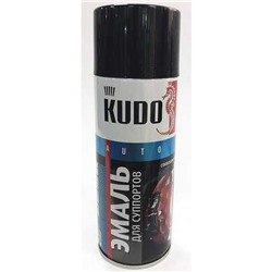 Краска для суппортов KUDO черная, 520 мл, аэрозоль