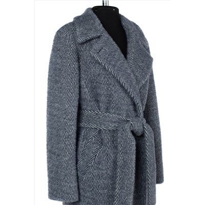 01-10206 Пальто женское демисезонное (пояс)