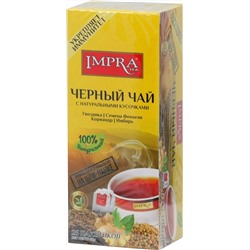 IMPRA. Черный чай с натуральными специями карт.пачка, 25 пак.