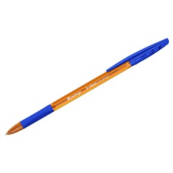 Ручка шар. Berlingo "Tribase grip ginger" (CBp_70970) синяя, 0.7мм., грип