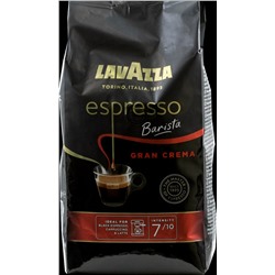 LAVAZZA. Gran Crema Espresso (зерновой) 1 кг. мягкая упаковка