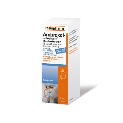 Ambroxol-ratiopharm (Амброксол-ратиофарм) Hustentropfen 50 мл