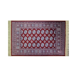 Прямоугольный ковёр Atex 184, 100 х 140 см, цвет red