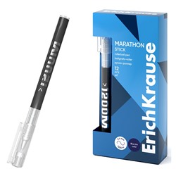 Ручка роллер ErichKrause "Marathon" (62109) синяя, 0.5мм, одноразовая