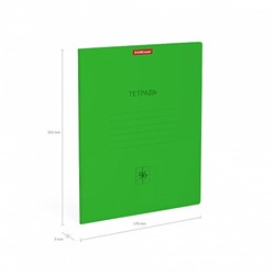Тетрадь 96л. ErichKrause "Класика Neon. Зеленая" клетка (56559)