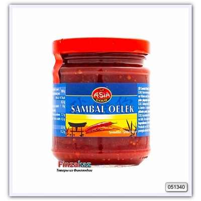 Остро-пряная паста Asia Gold "Sambal oelek" 200 гр