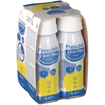 Fresubin(Фресубин) 2 kcal fibre DRINK Lemon 24X200 мл