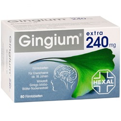 Gingium (Гингиум) extra 240 mg 80 шт