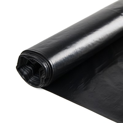 Мешки для мусора 120 л, 25 мкм, 70×110 см, ПВД, 10 шт, цвет чёрный