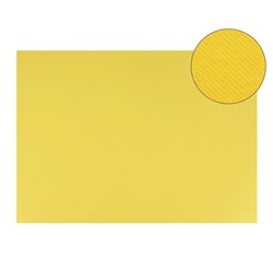Картон цветной Sadipal Sirio двусторонний: текстурный/гладкий, 700 х 500 мм, Sadipal Fabriano Elle Erre, 220 г/м, жёлтый