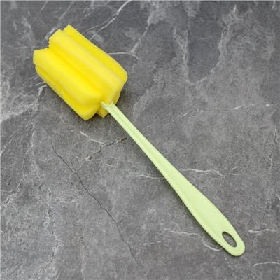 Ёршик для посуды «Тюльпан», 24×5 см, цвет МИКС