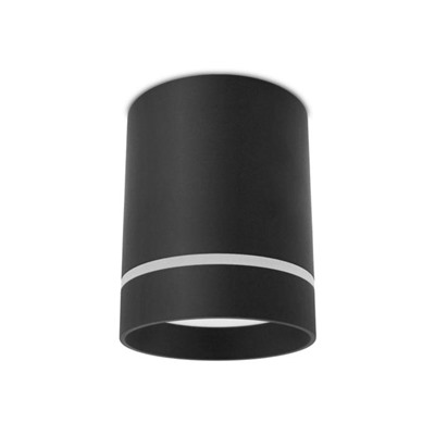 Светильник Techno, 9Вт LED, 675lm, 4200K, цвет черный