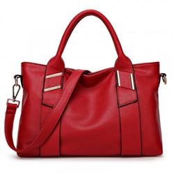 Женская кожаная сумка 909 RED