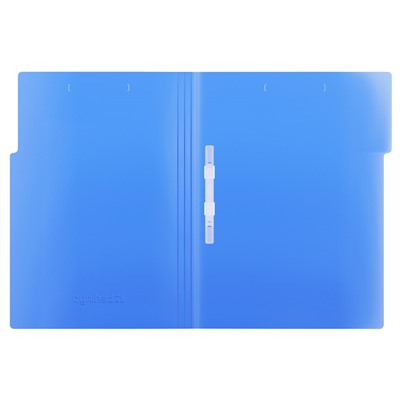 Скоросшиватель пластиковый А4 BERLINGO "No Secret" полупрозрачный синий (FP4_04102) 500мкм