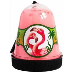 Детская игрушка ТМ "Slime "Jungle" S300-29 с розовым фишболом (Фламинго) 130 гр. Фабрика игрушек {Россия}