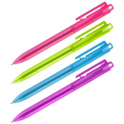 Ручка шар. автомат. OfficeSpace "Light" (BPr_95007) синяя, 0.7мм, цветной тонированный корпус