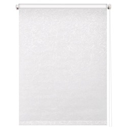 Рулонная штора «Фрост», 40 х 175 см, блэкаут, цвет белый