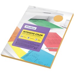 Бумага "OfficeSpace. Intensive Color" А4, 80г/м, 100л., оранжевая (IC_38229)