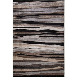 Ковёр прямоугольный Ibiza 4091, размер 100x200 см, цвет beige-black