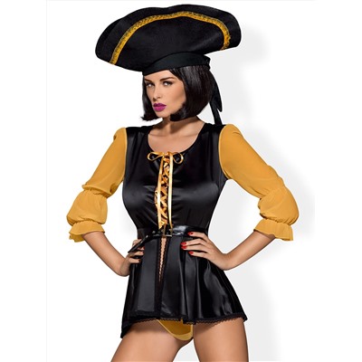 Pirate costume 3 pcs