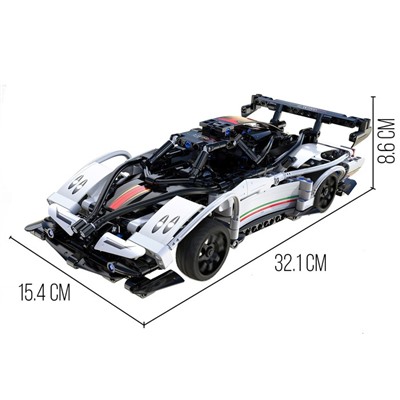 Конструктор радиоуправляемый «Спорткар», 457 деталей, 2 варианта управления